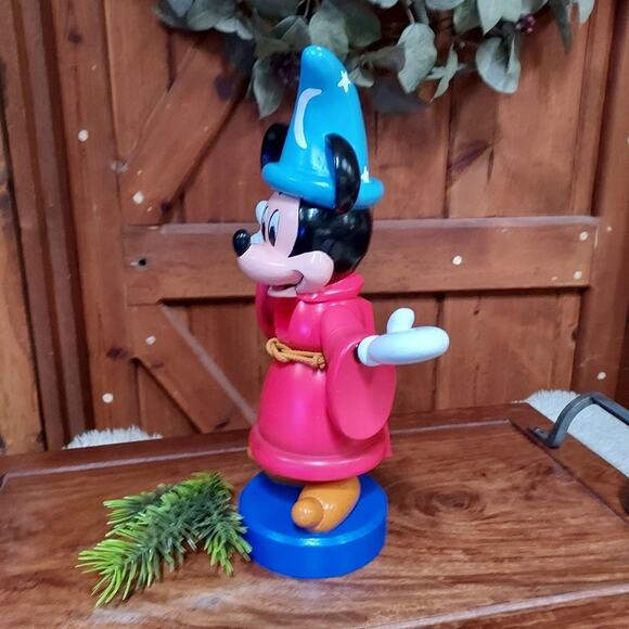 Kurt S. Adler Disney Sorcerer's Apprentice Mickey Mouse Nutcracker 14" Christmas - Picture 2 of 8
